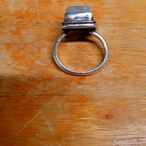 Antique Moonstone set in Sterling Silver ring